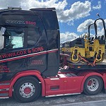 Bomag Roller off up North