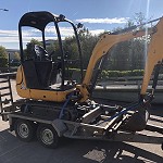 JCB 8018 2012 Only 600 hrs