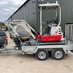 Takeuchi TB215R Delivered