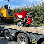 Tracked dumper sold to plant hire company